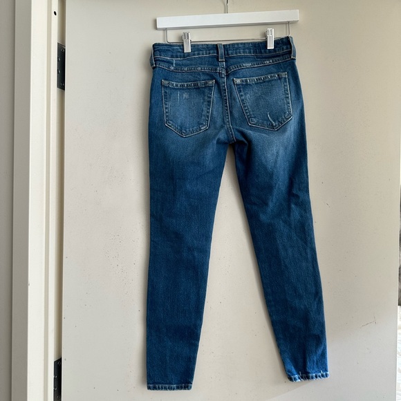 AMO Twist Skinny Denim Jeans in Montauk - Picture 5 of 7